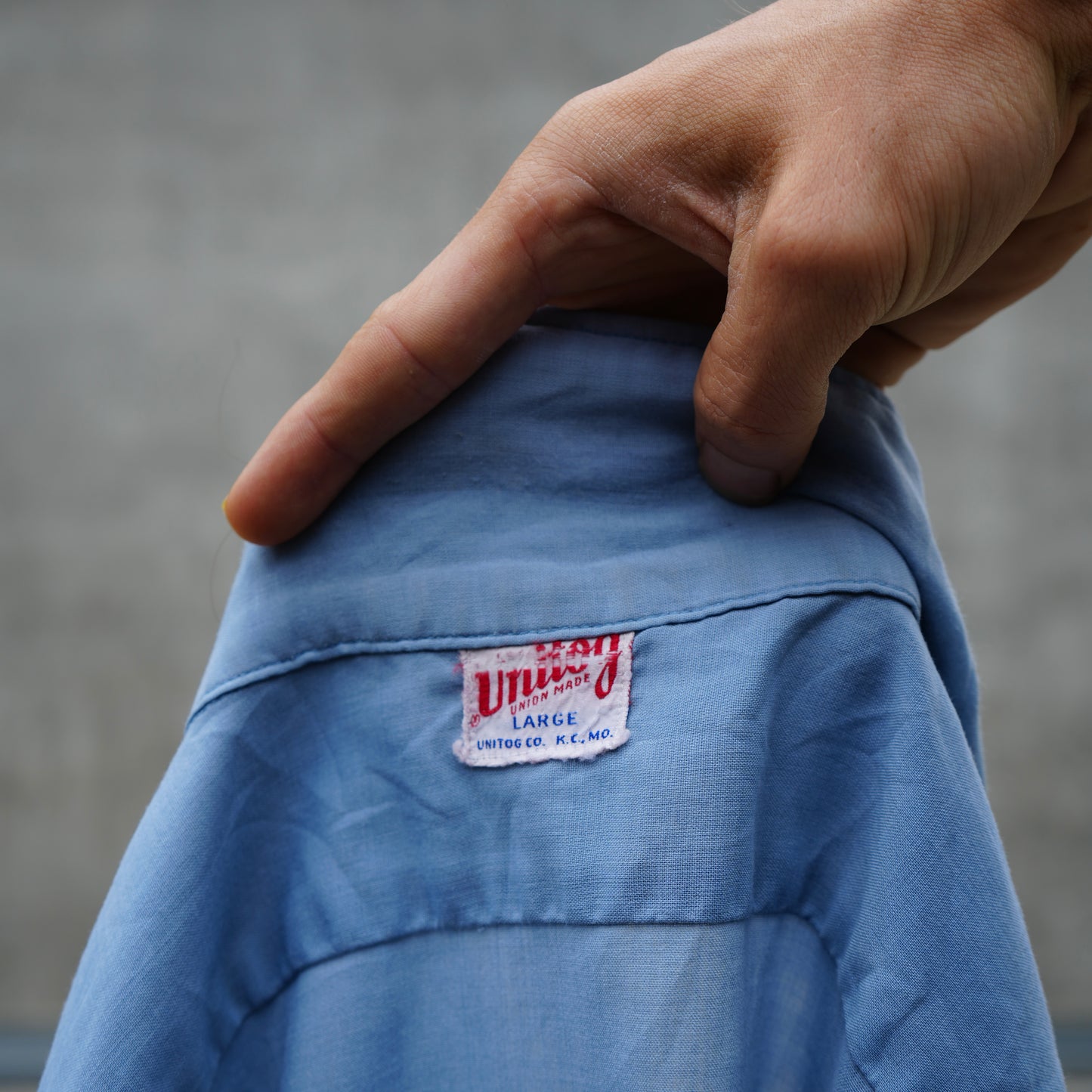 70s unitog work shirt