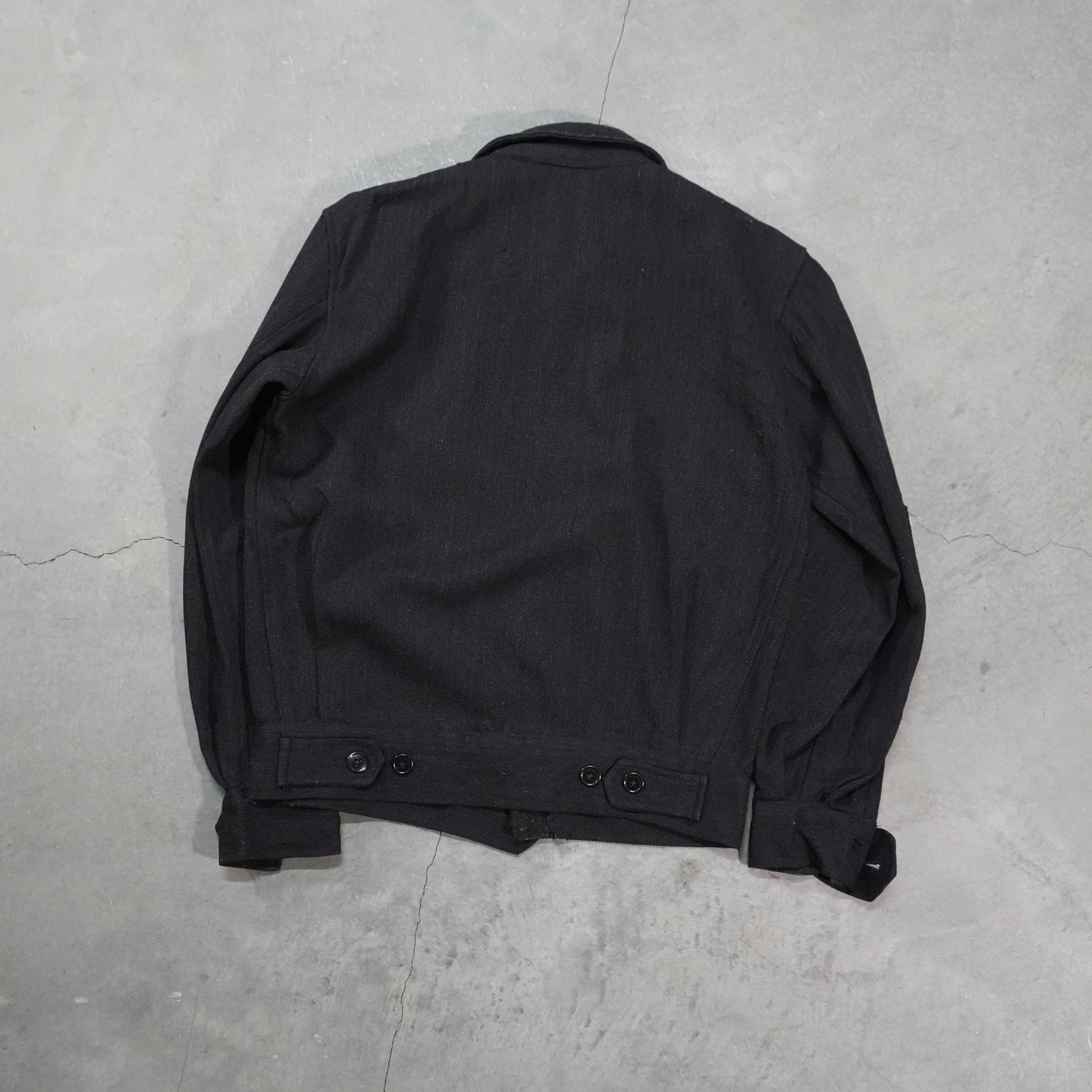 50s black two pocket jacket