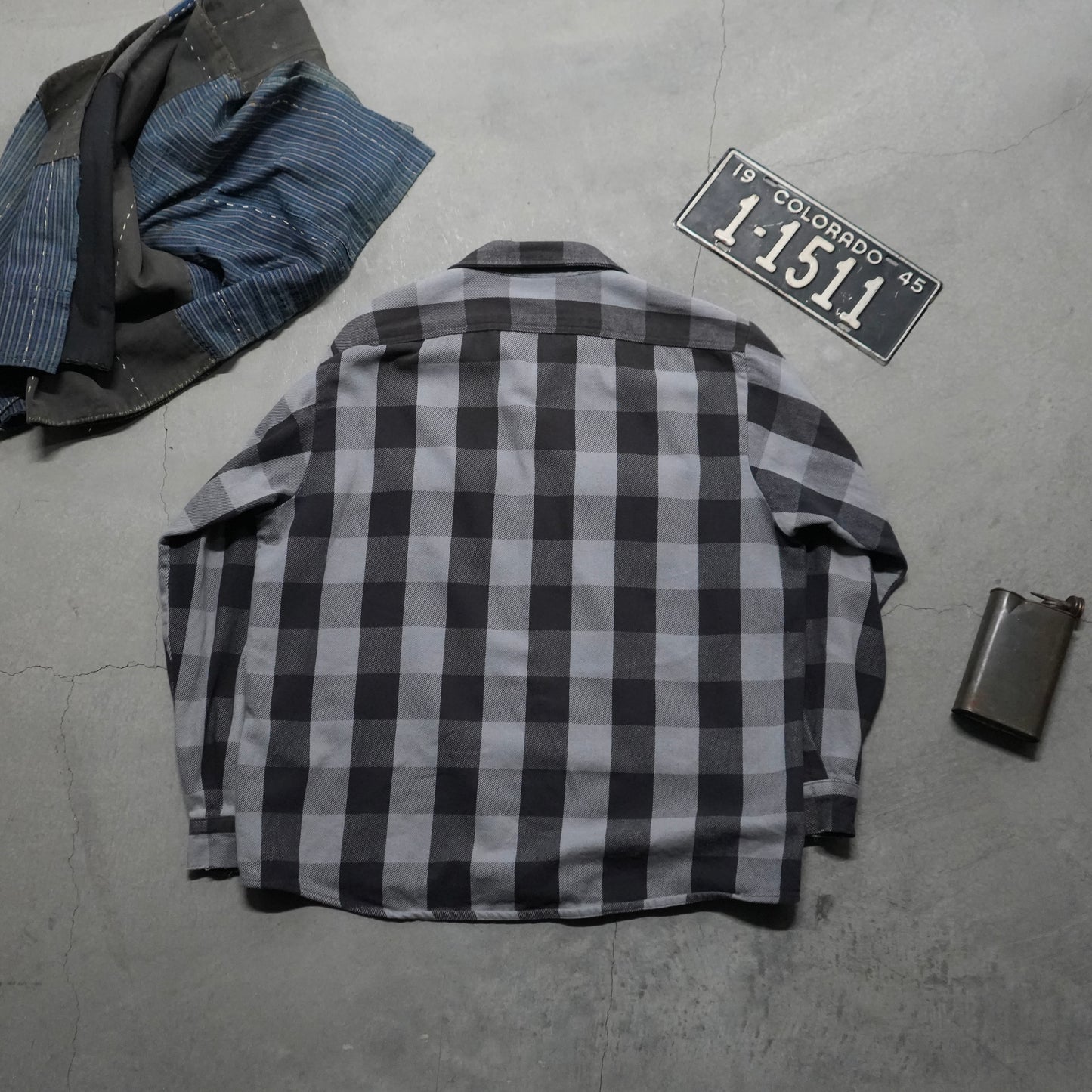 80s cotton flannel