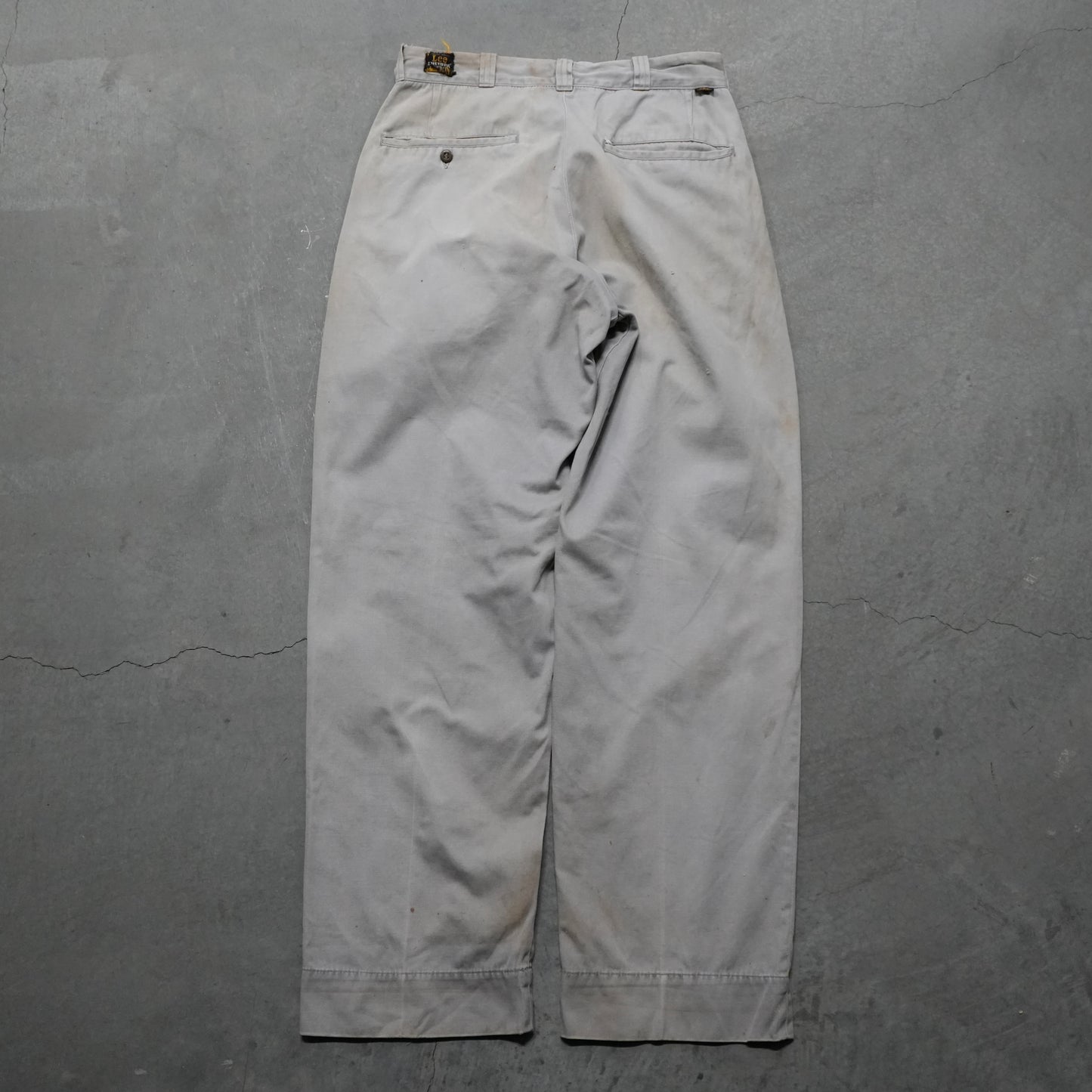50s lee repaired chinos