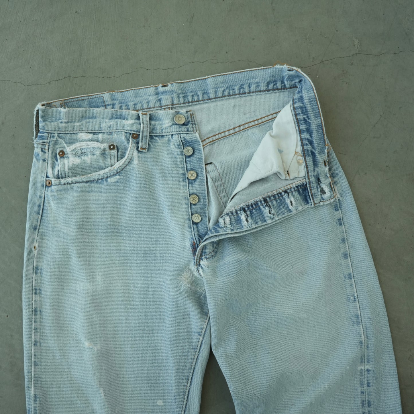 80s levi’s selvage 501
