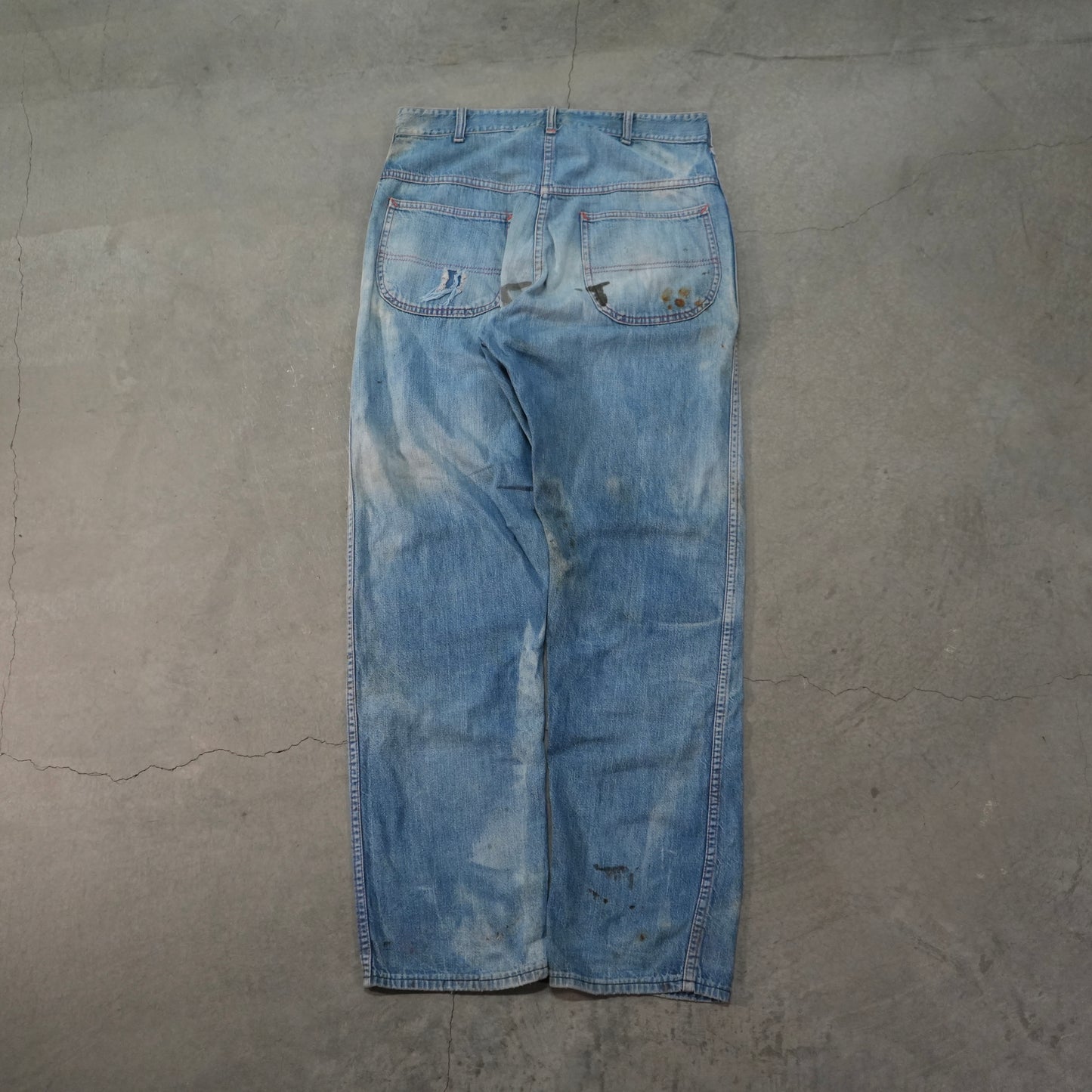 60s faded baker pocket jeans