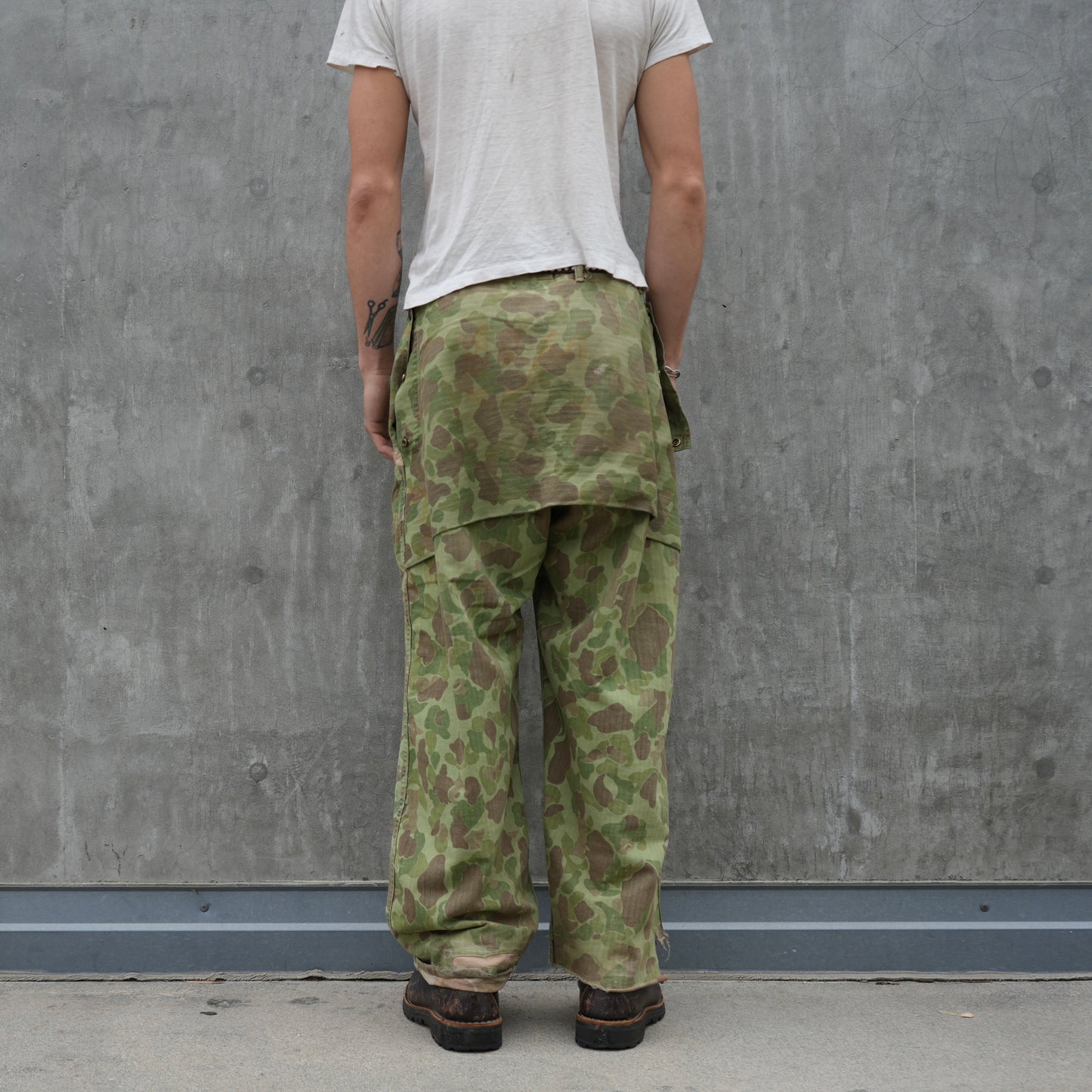 40s usmc p44 frog skin camo pants