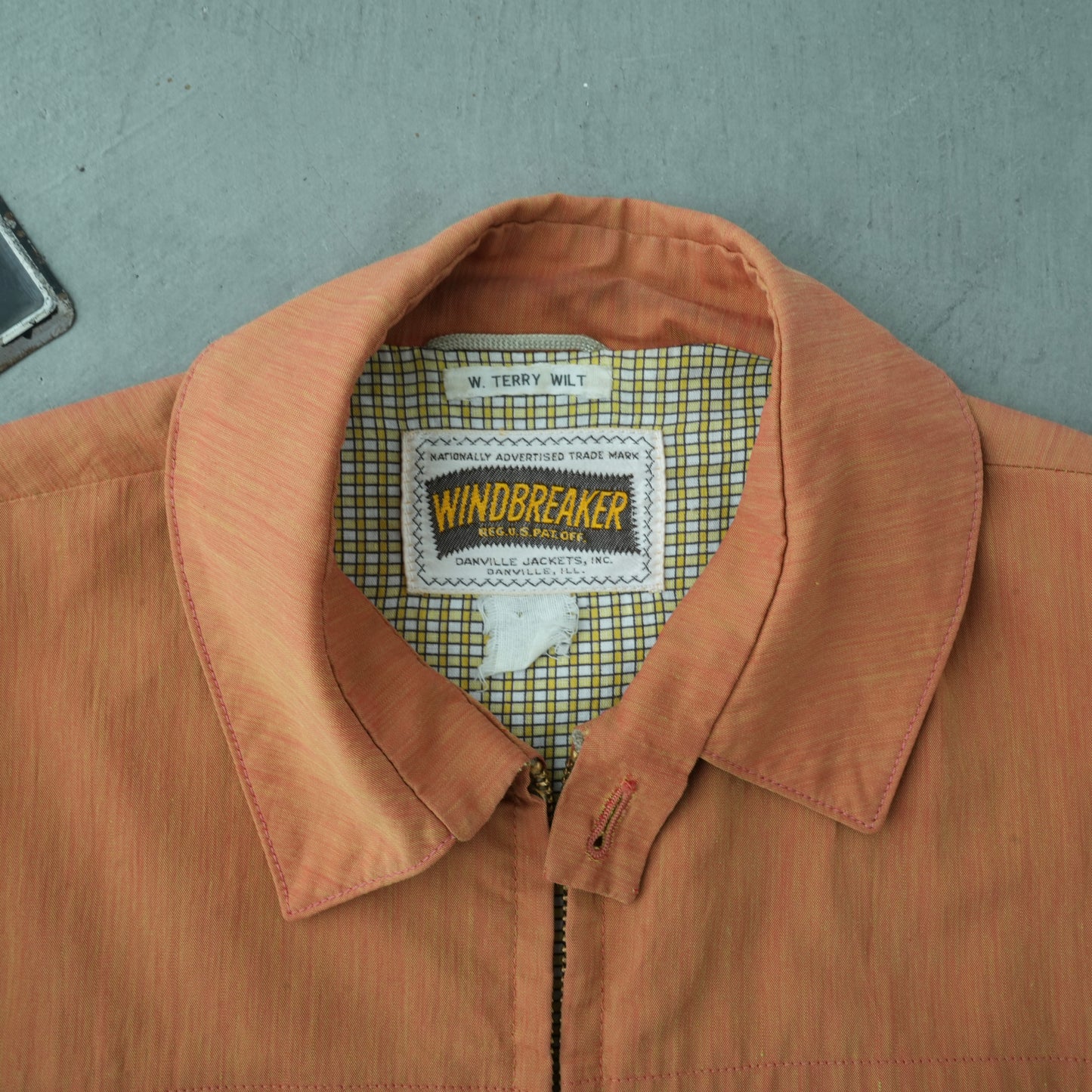 50s rayon rickey jacket