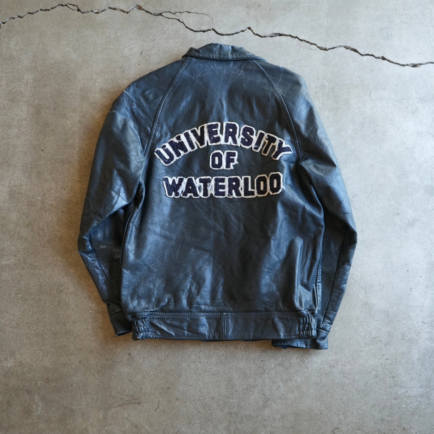 50s waterloo leather jacket