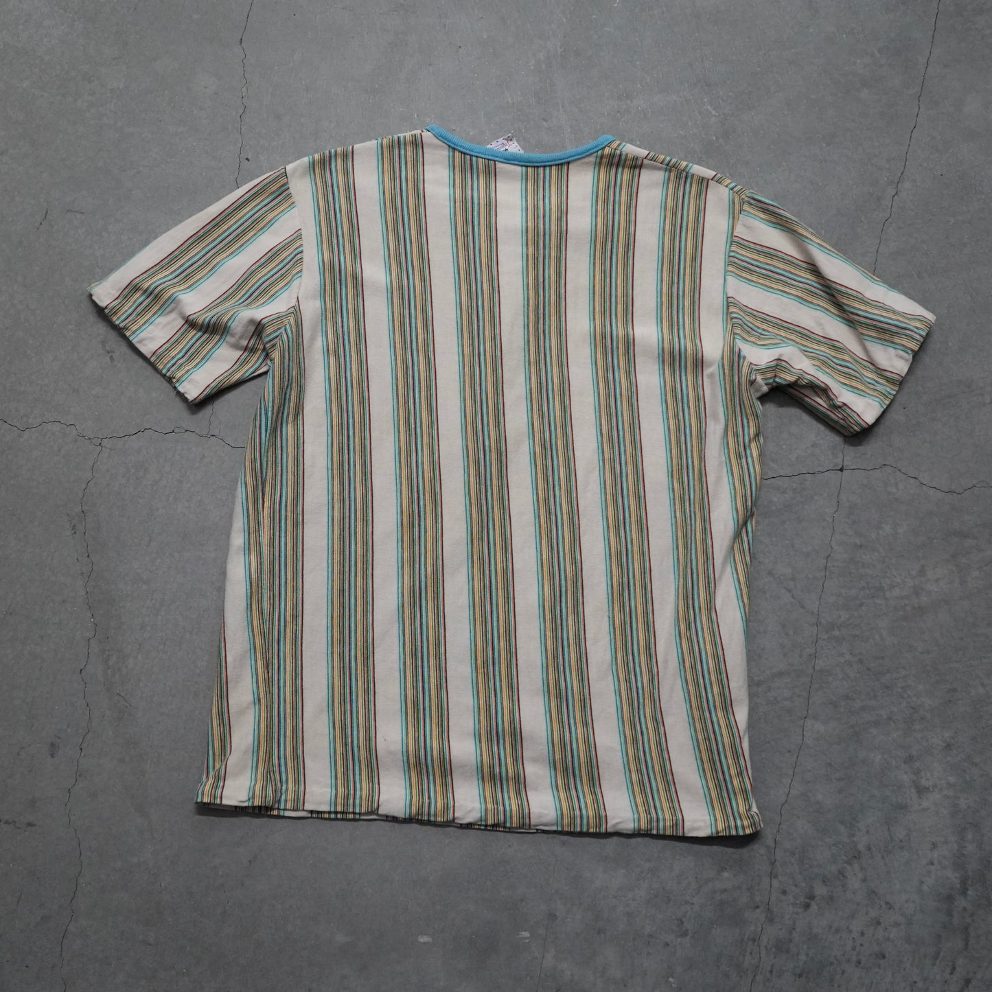 70s cotton groovy threads henley