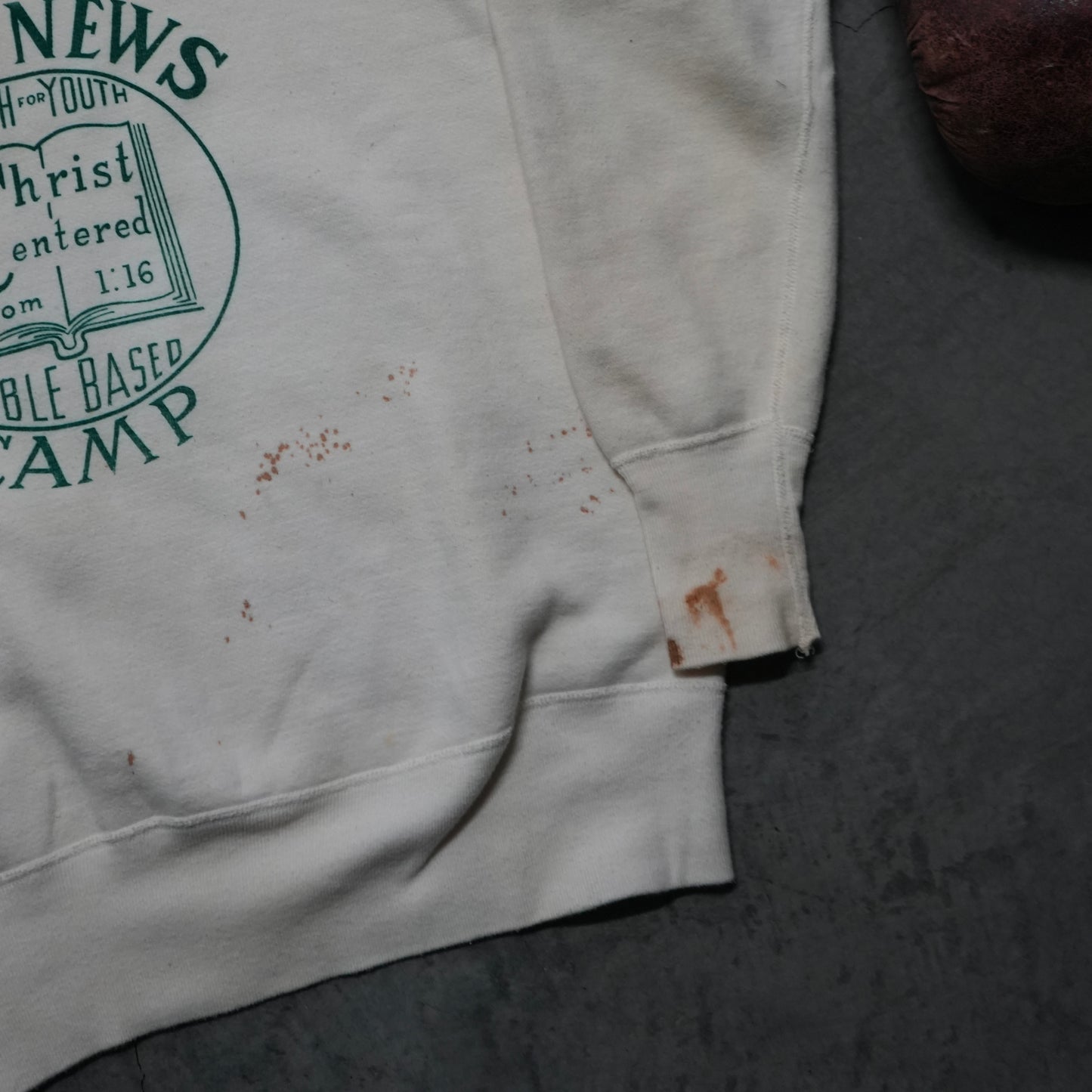 50s camp single v sweat