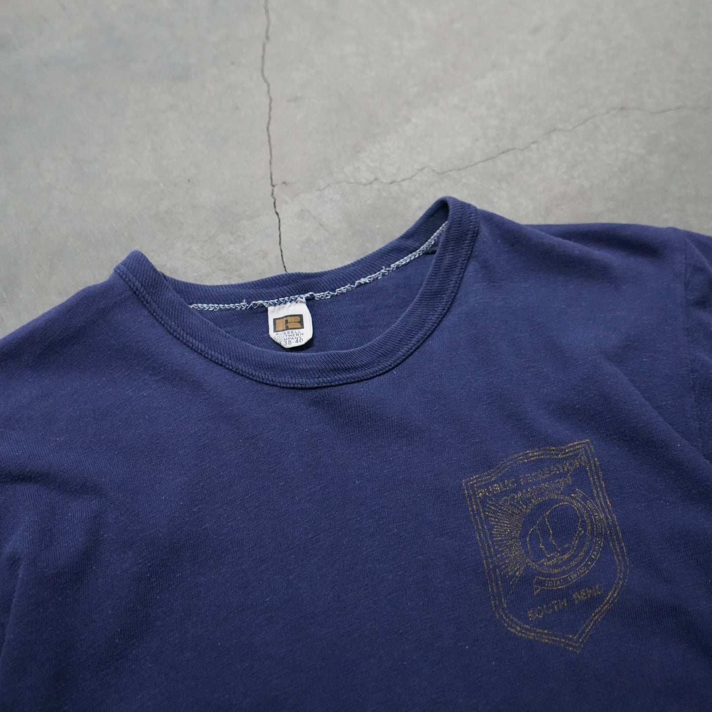 60s russell south bend tee