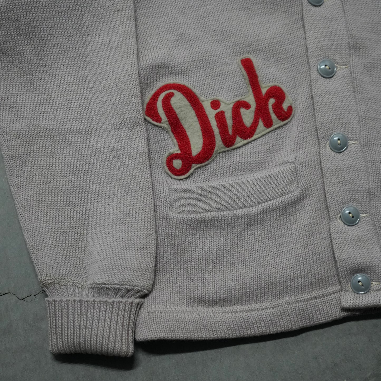 50s campus varsity cardigan