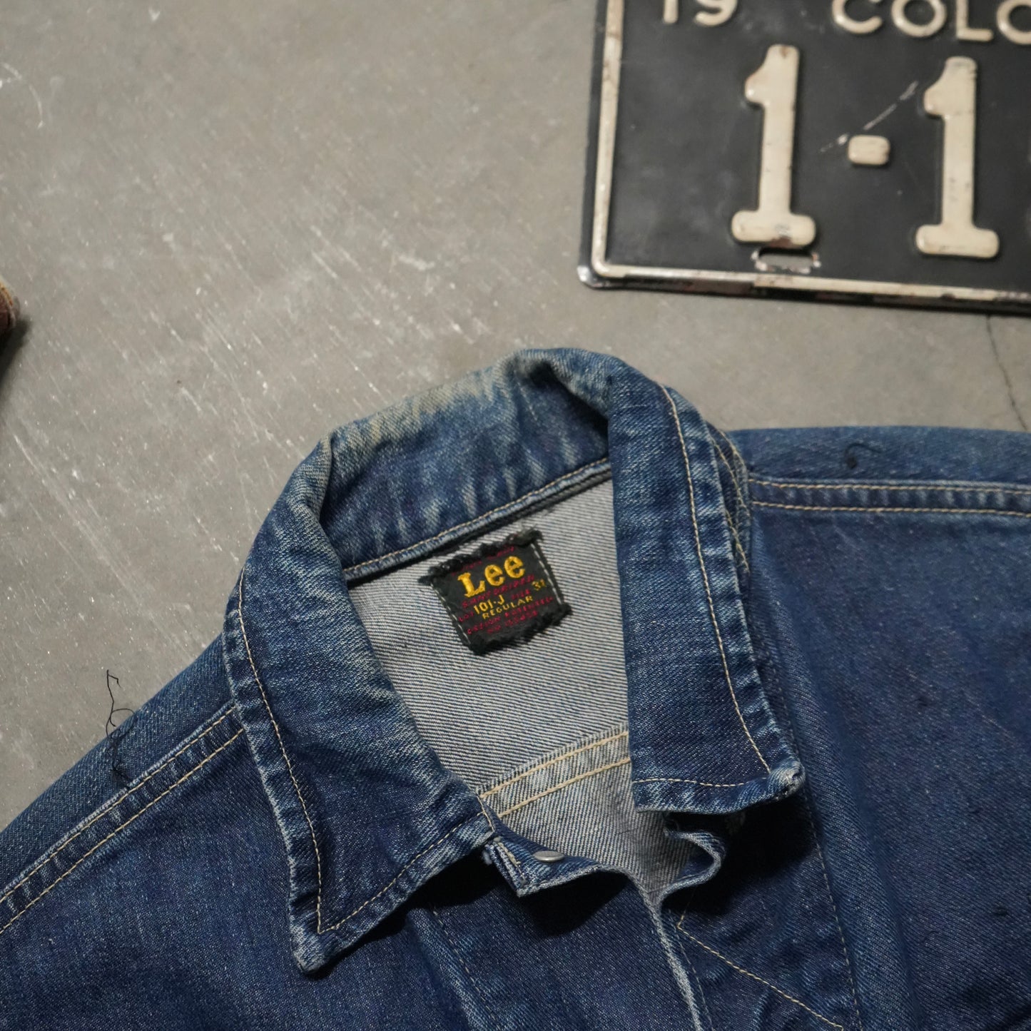 50s lee 101j vest