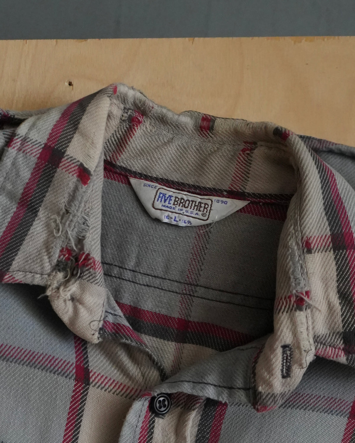 80s Five Brothers Cotton Flannel