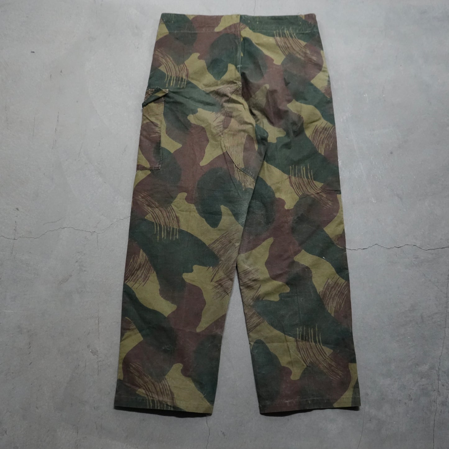 50s Belgian military camo pants
