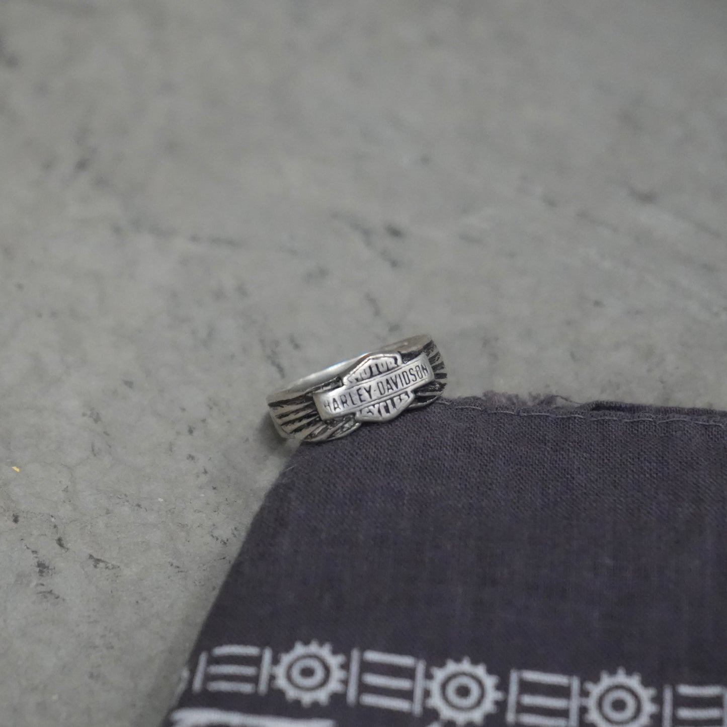 Harley .925 silver ring