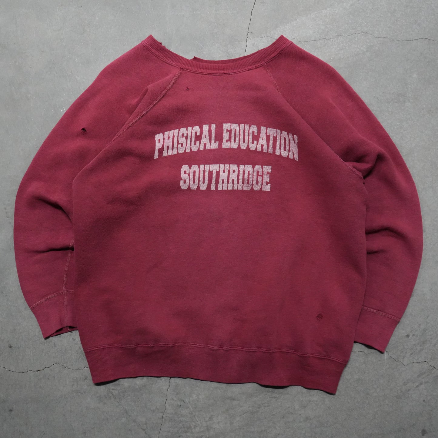 60s faded PE sweat