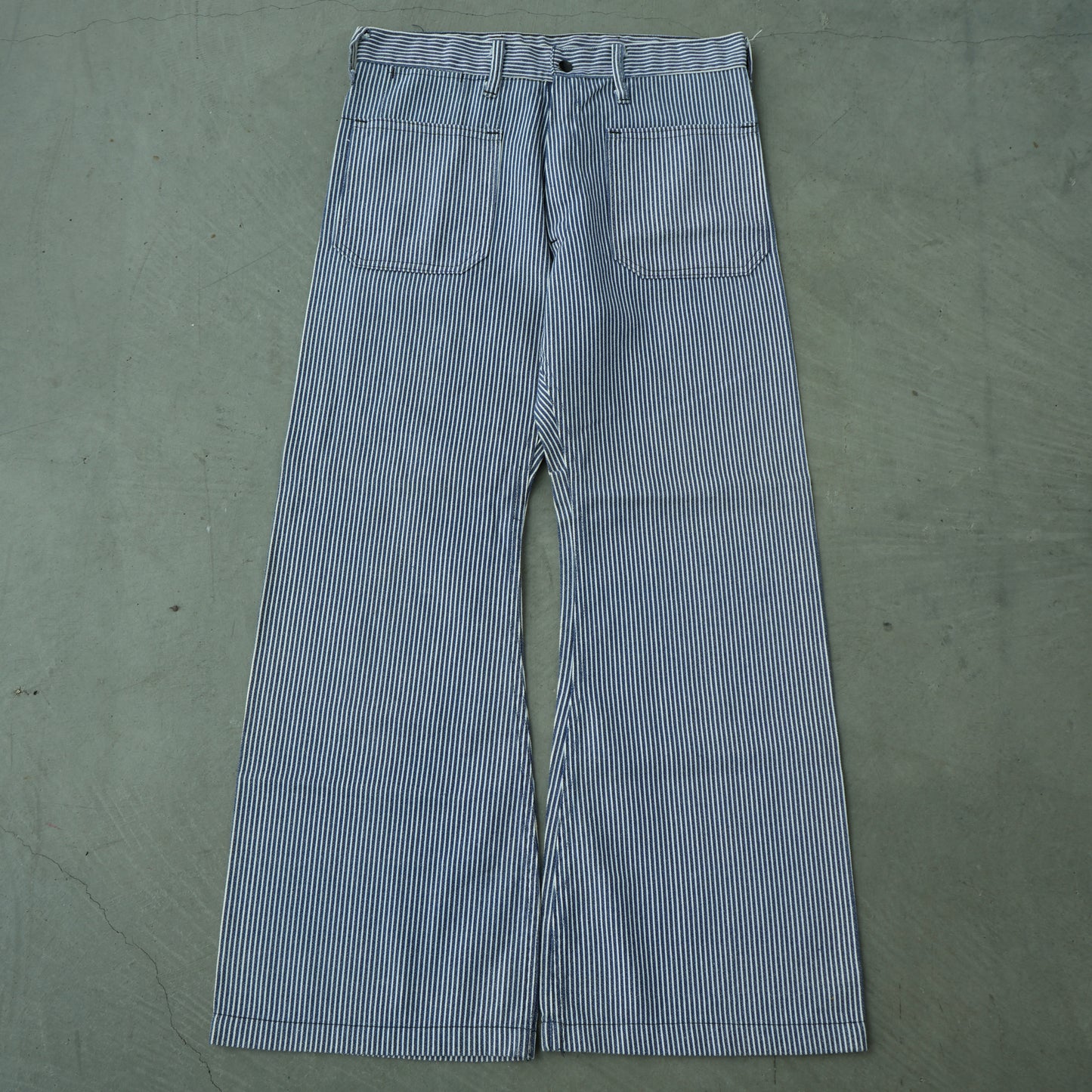 70s hickory stripe flares