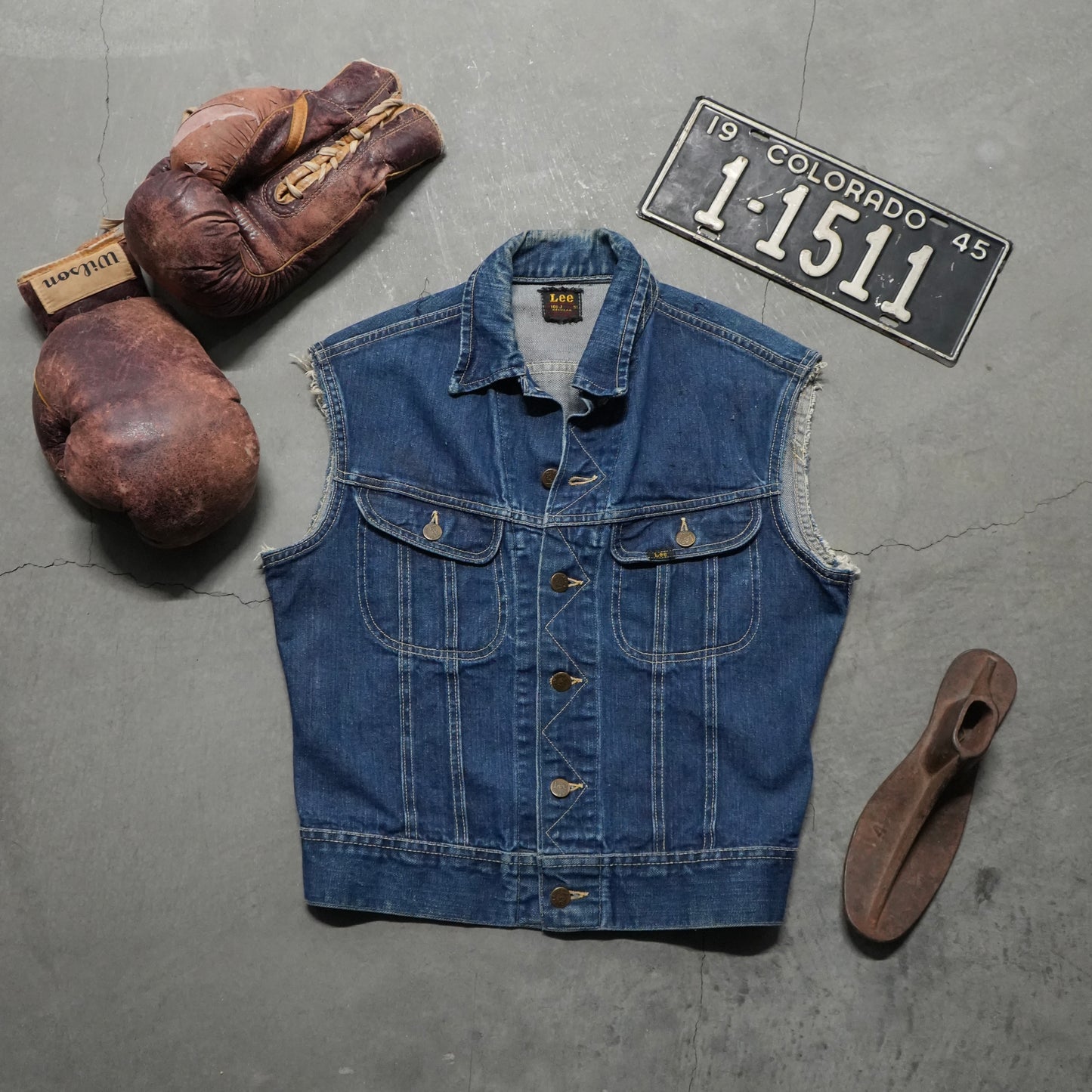 50s lee 101j vest