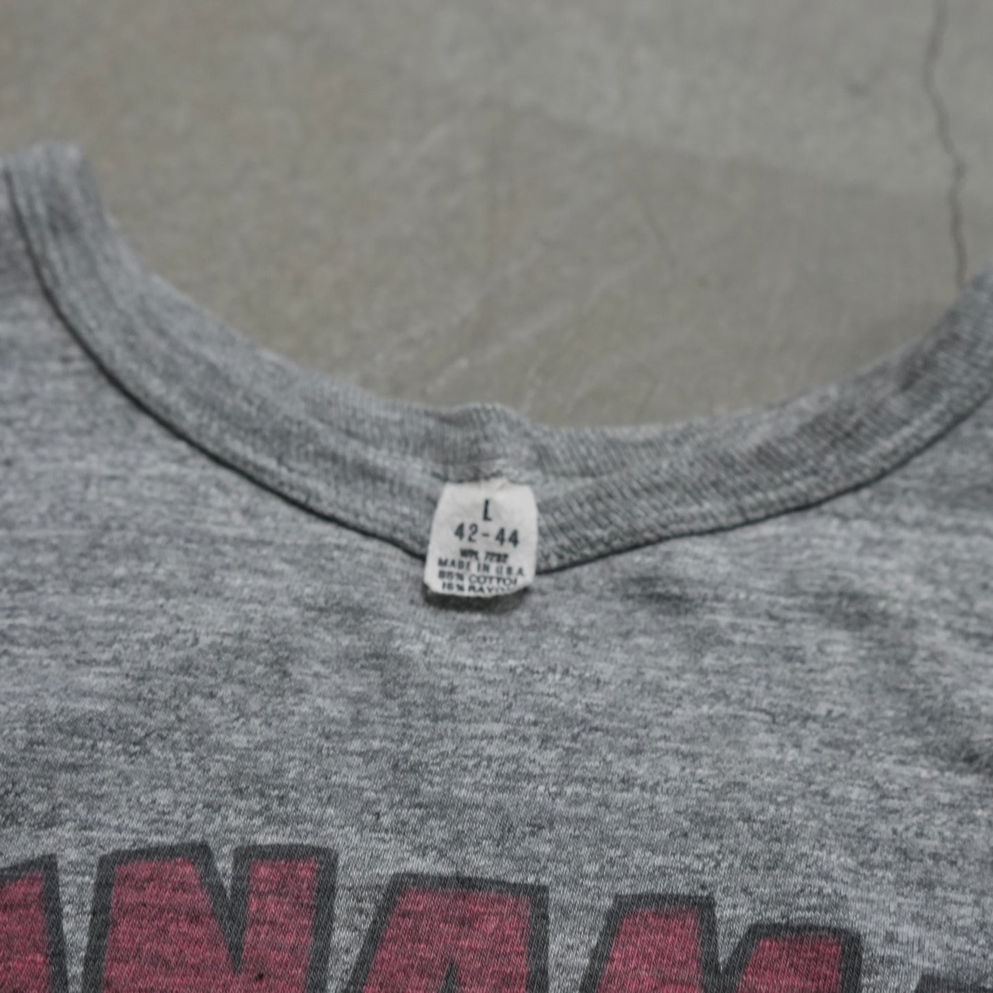 60s panama red tee