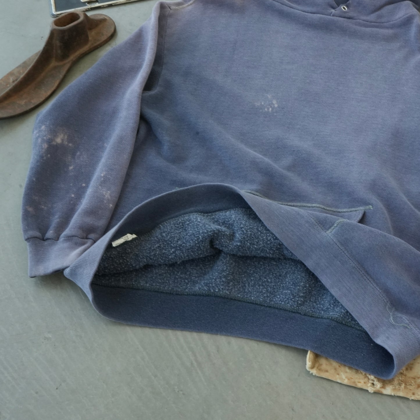 70s faded hoodie