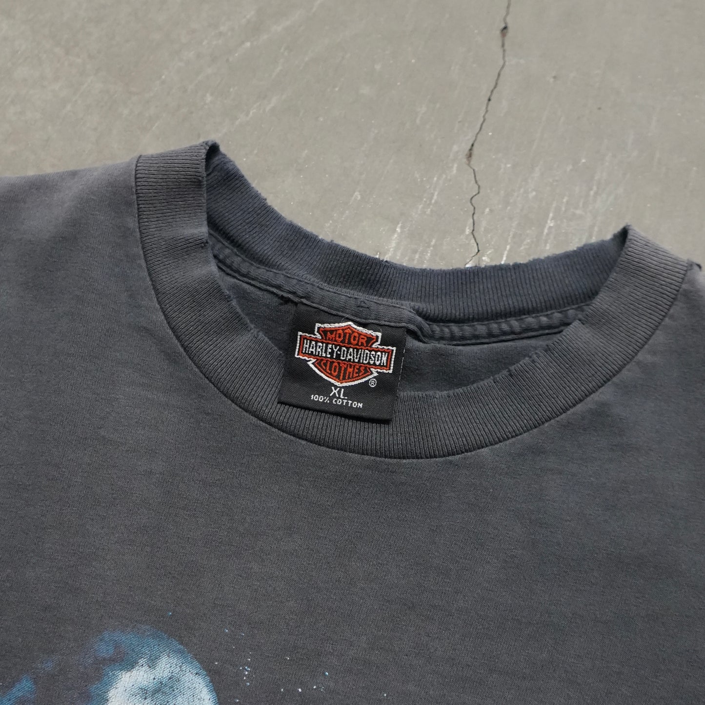 90s faded harley tee