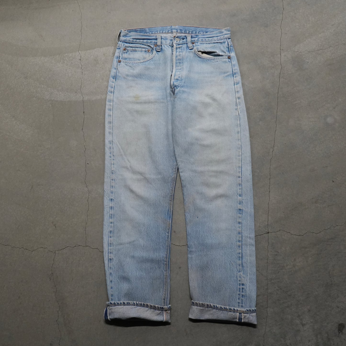 80s levi’s selvage 501