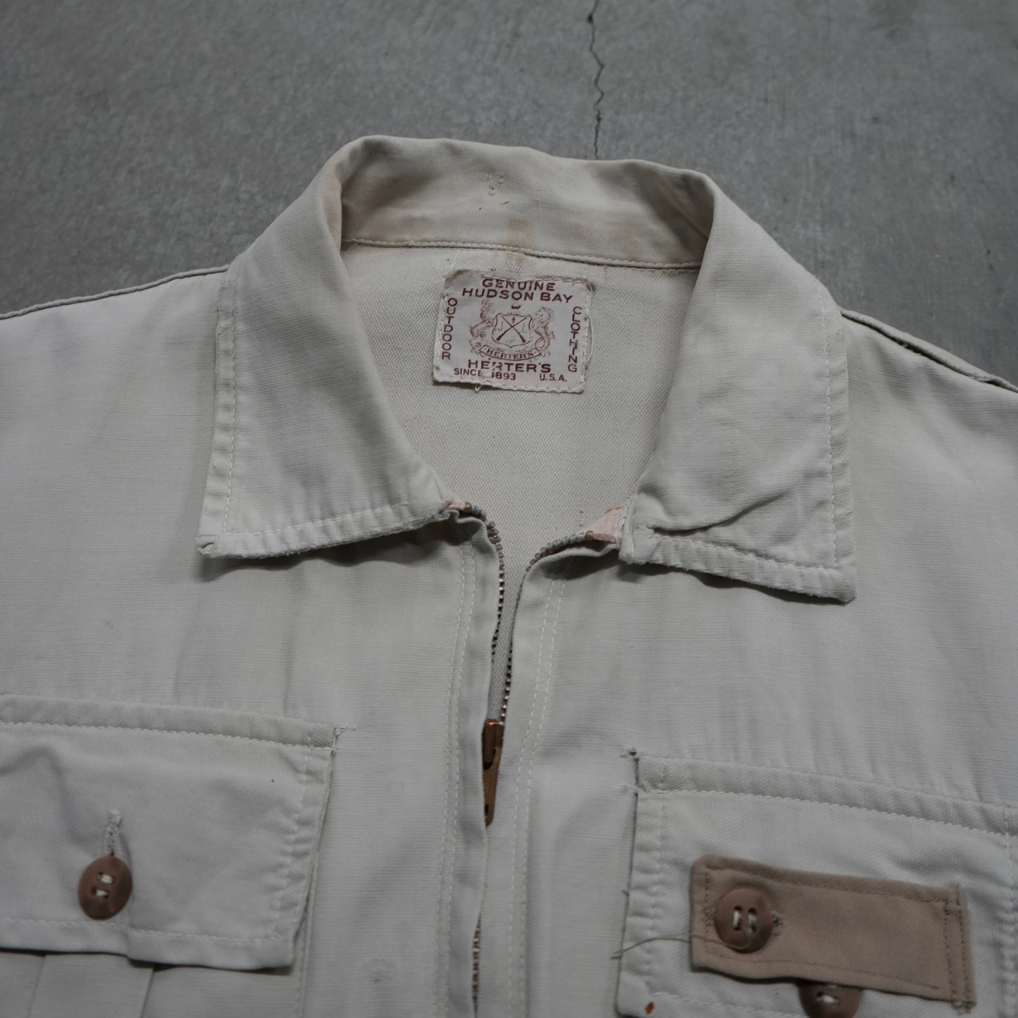 50s hudson bay fishing jacket