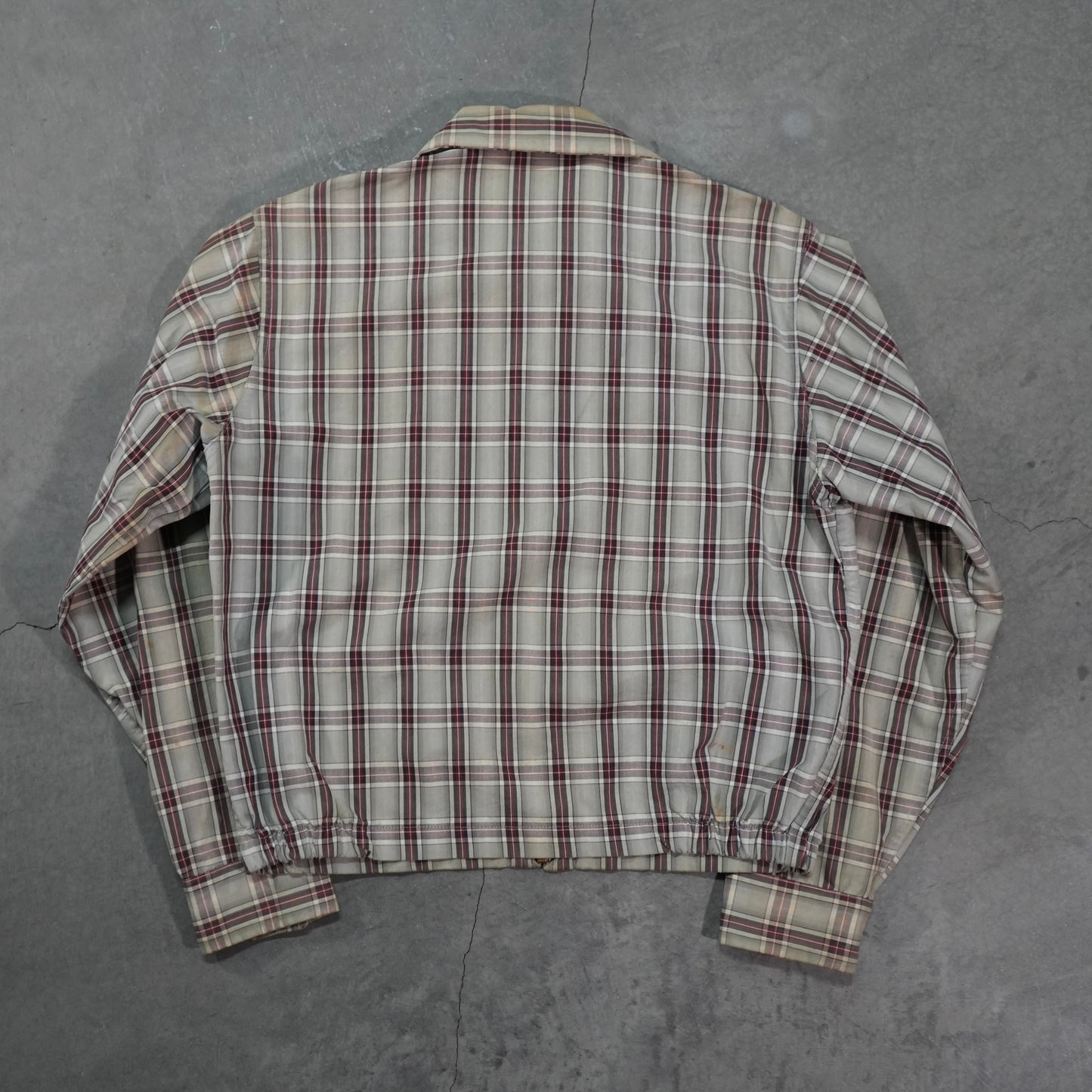 50s pennys plaid cotton jacket