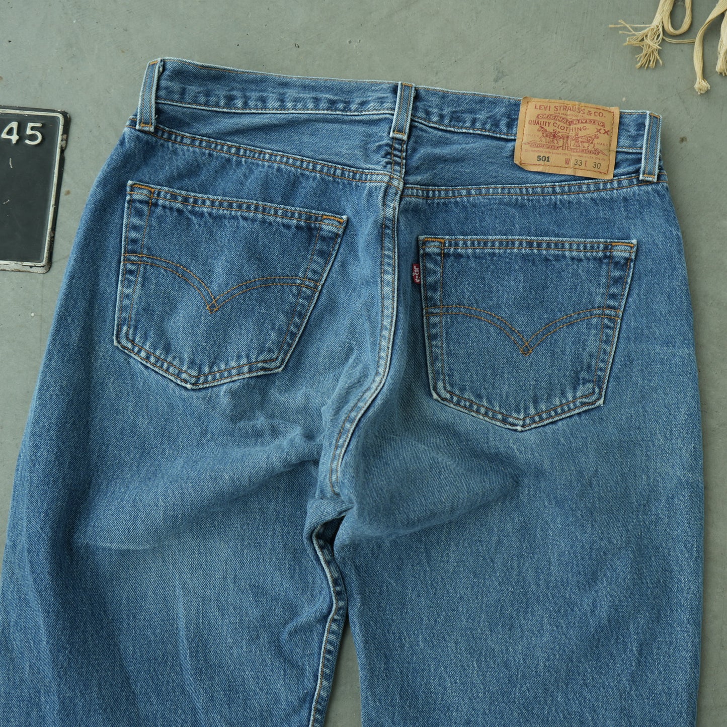 90’s Levi’s 501 Made in USA Denim Jeans
