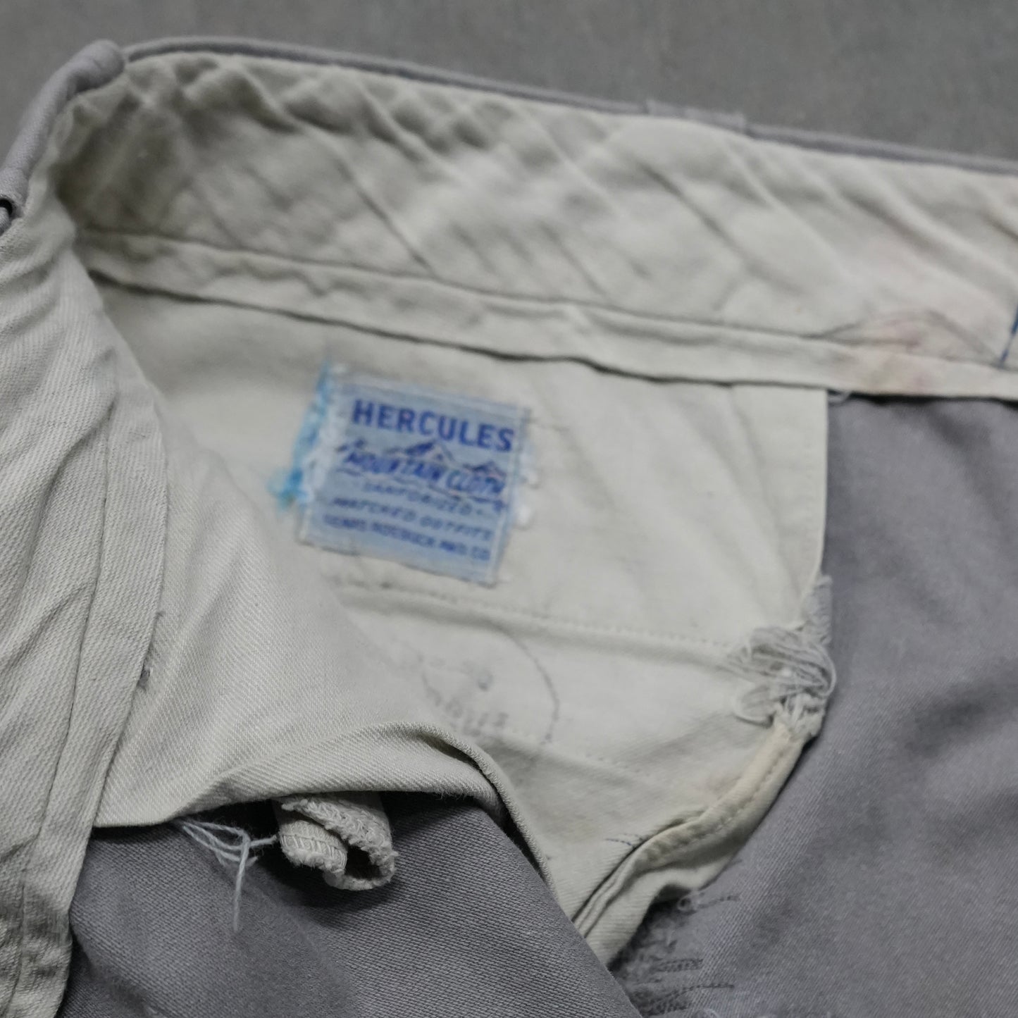 50s hercules repaired chinos