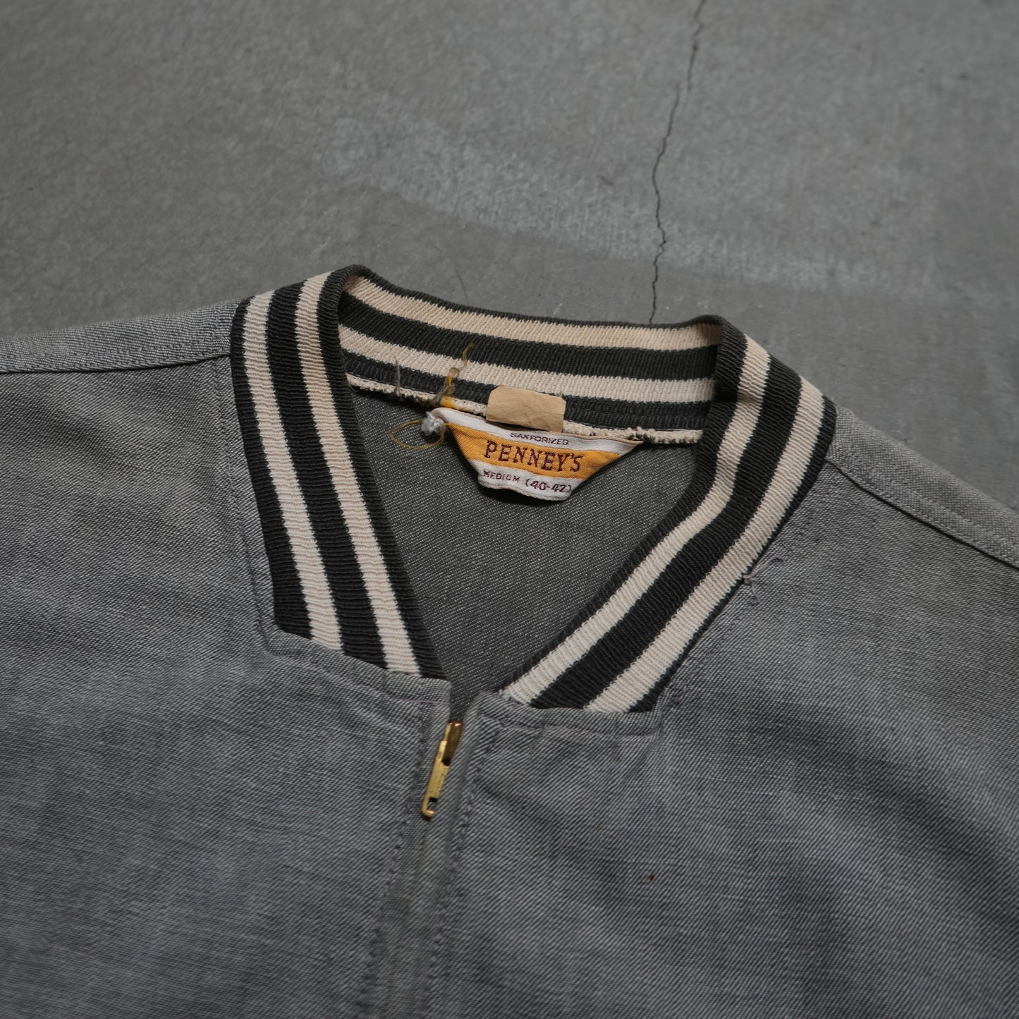 50s pennys salt and pepper zip up