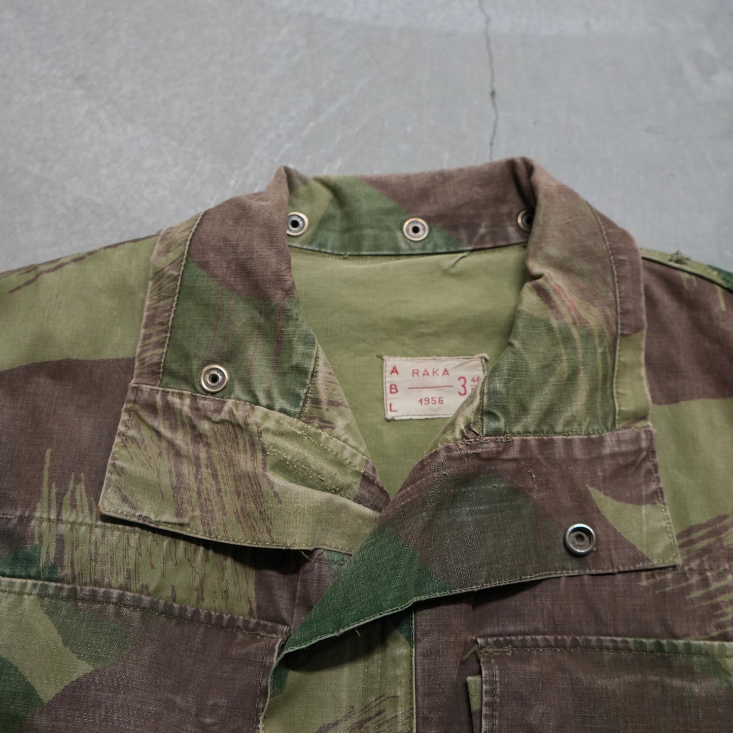 50s brushstroke camo jacket