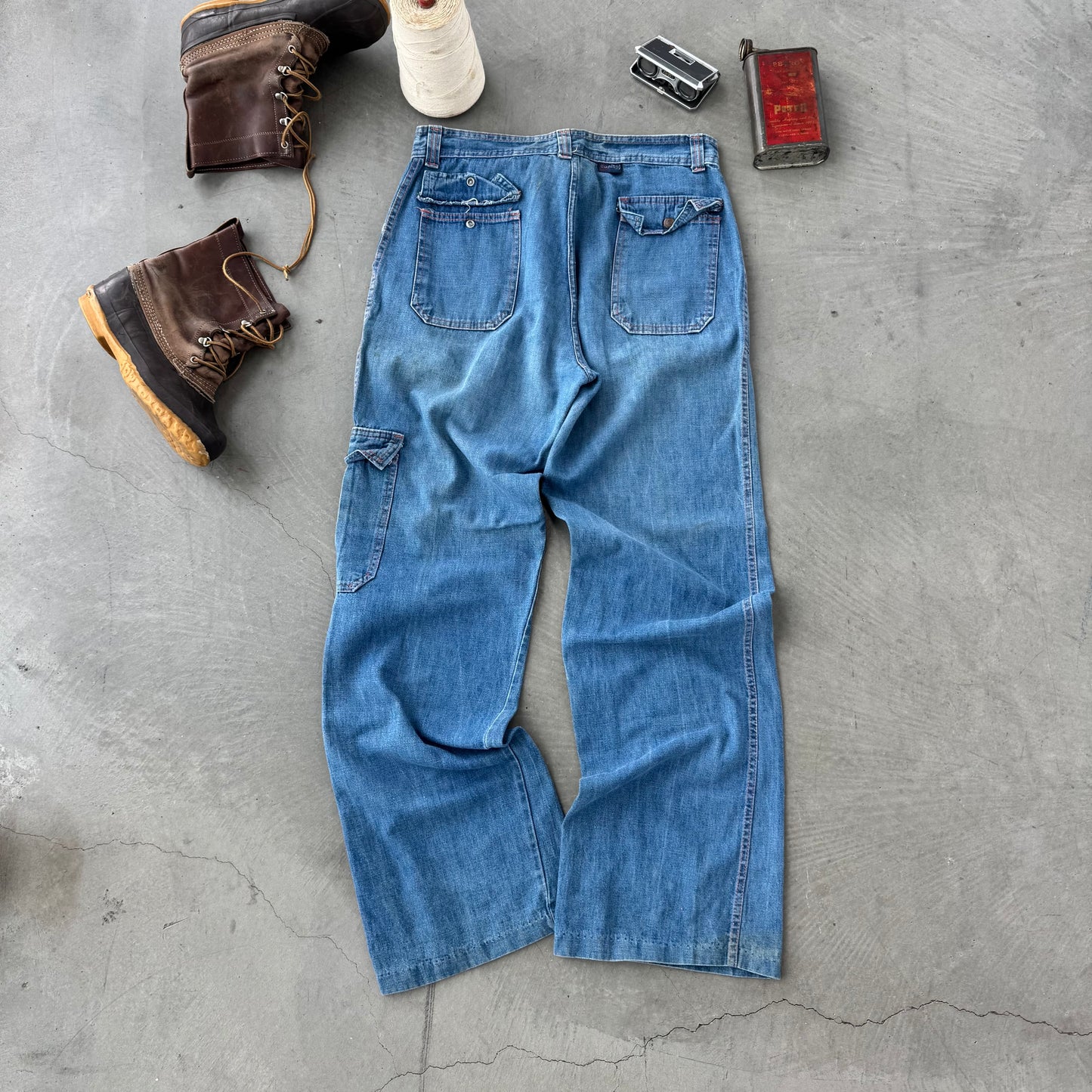 70s capital denim cargos