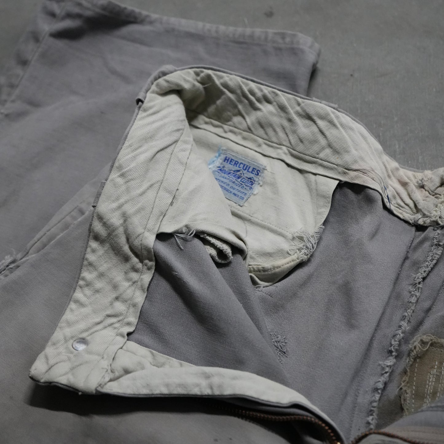 50s hercules repaired chinos