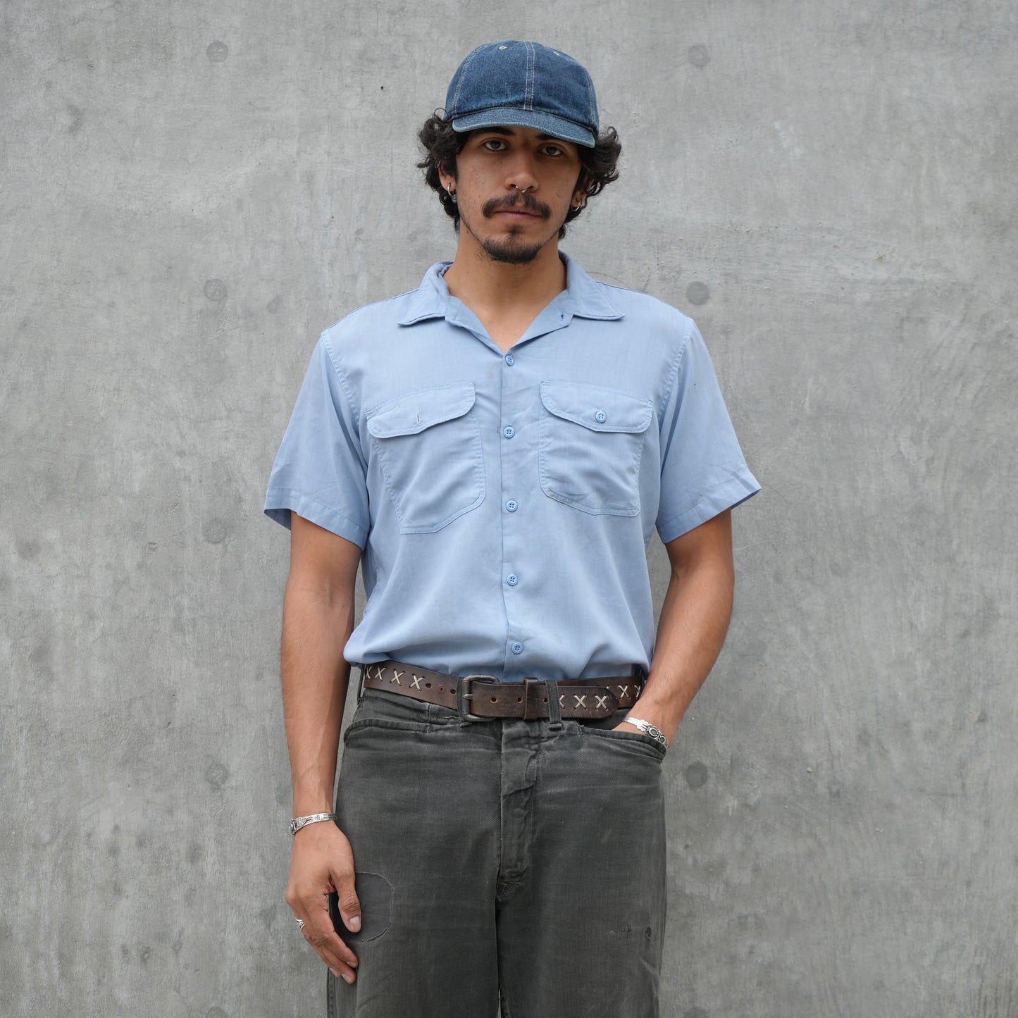 70s unitog work shirt