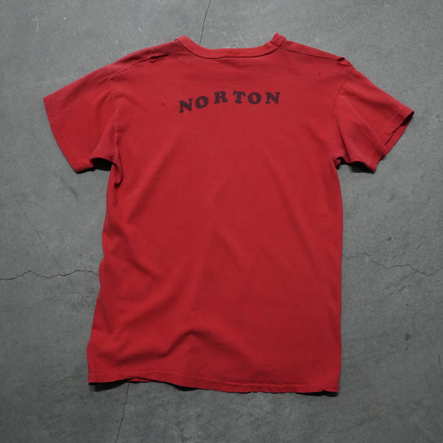 70s russell red tee