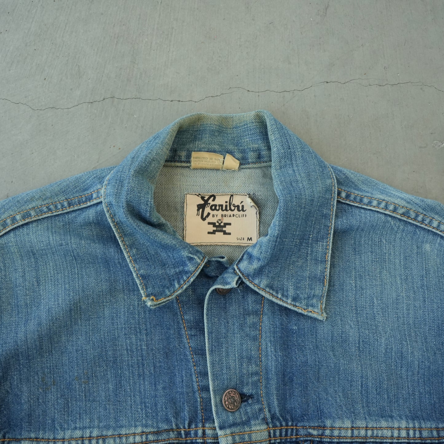70s caribú denim jacket