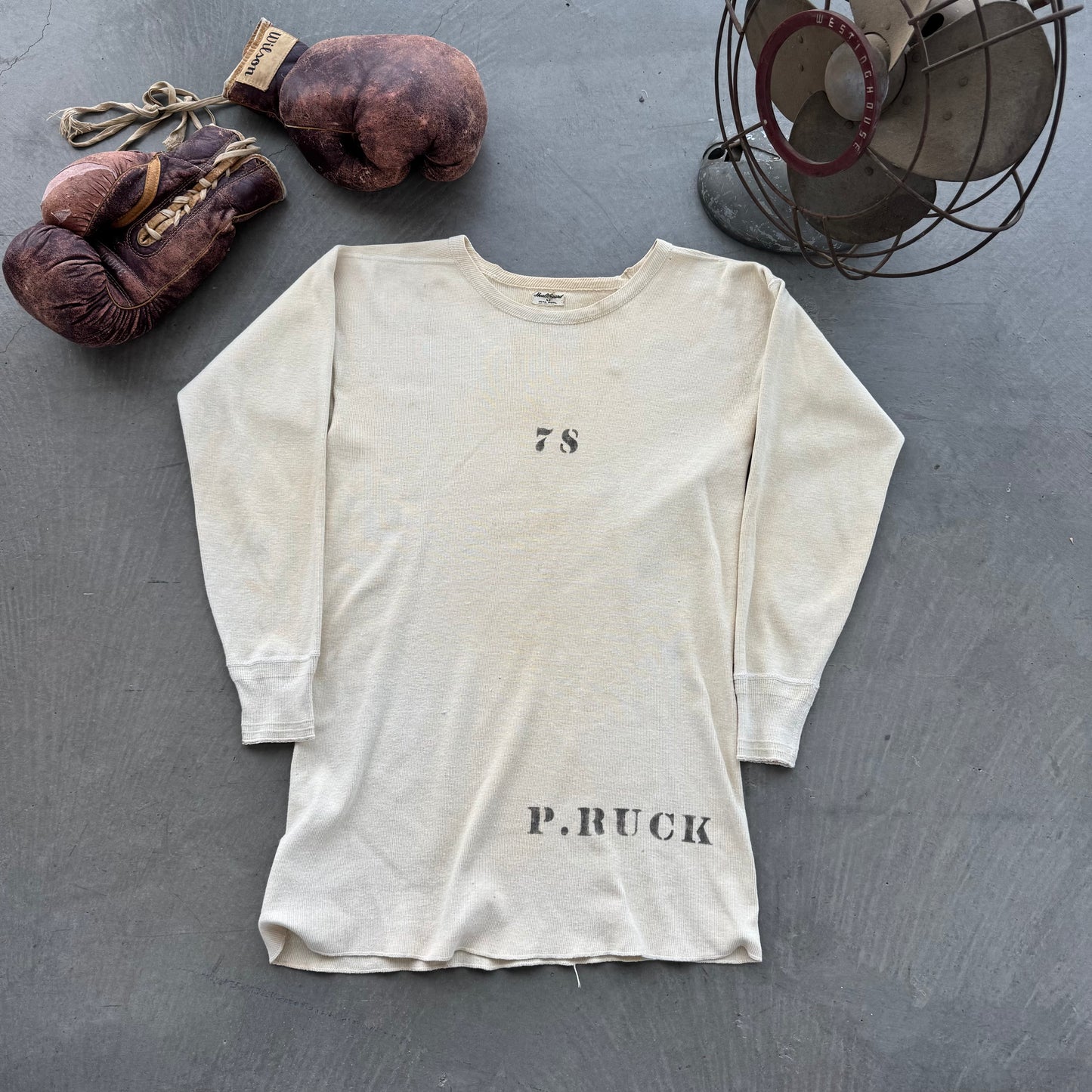40s healthgard stenciled thermal