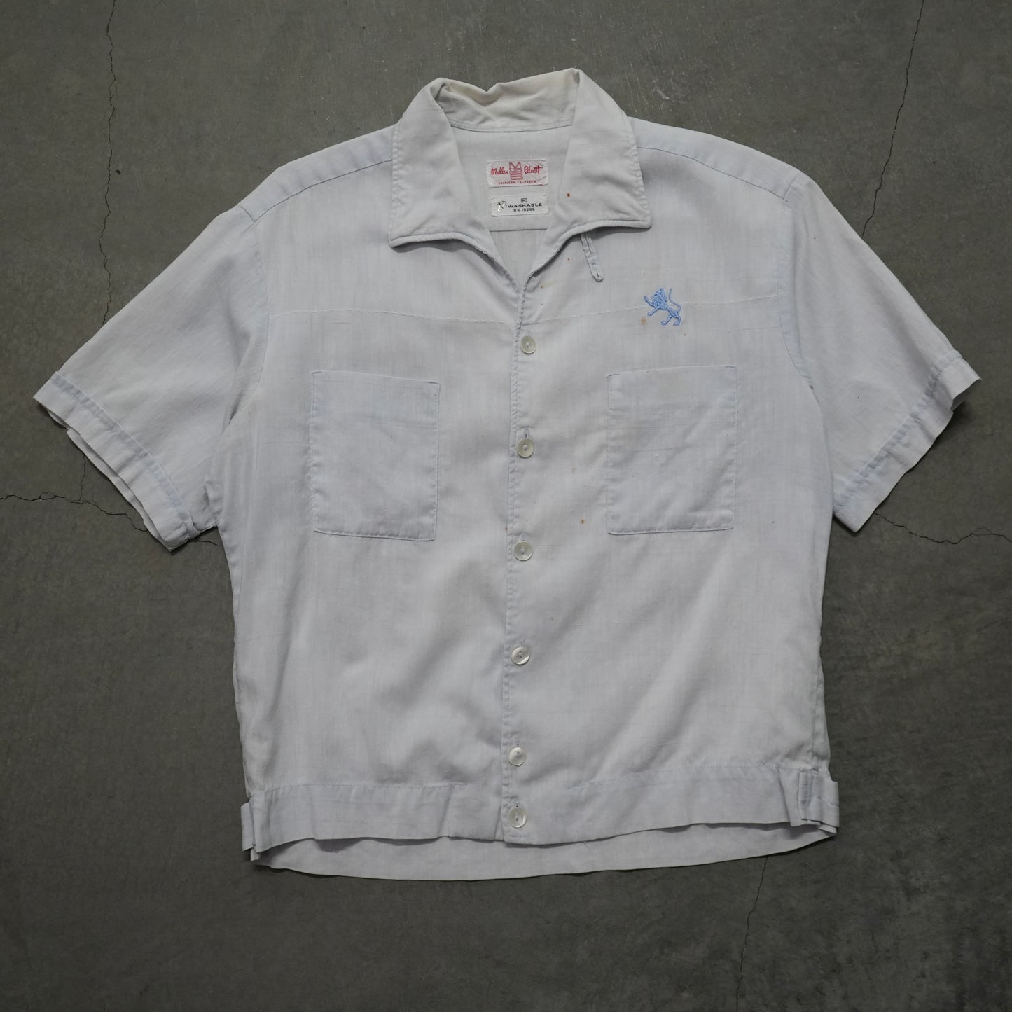 50s cotton button up