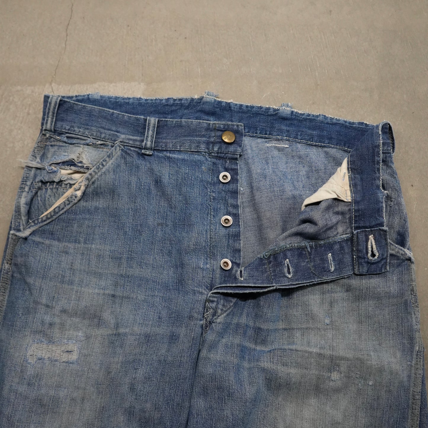 40s hercules donut fly carpenter jeans