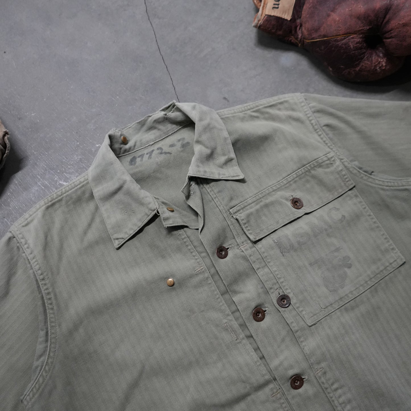 40s usmc p44 hbt shirt