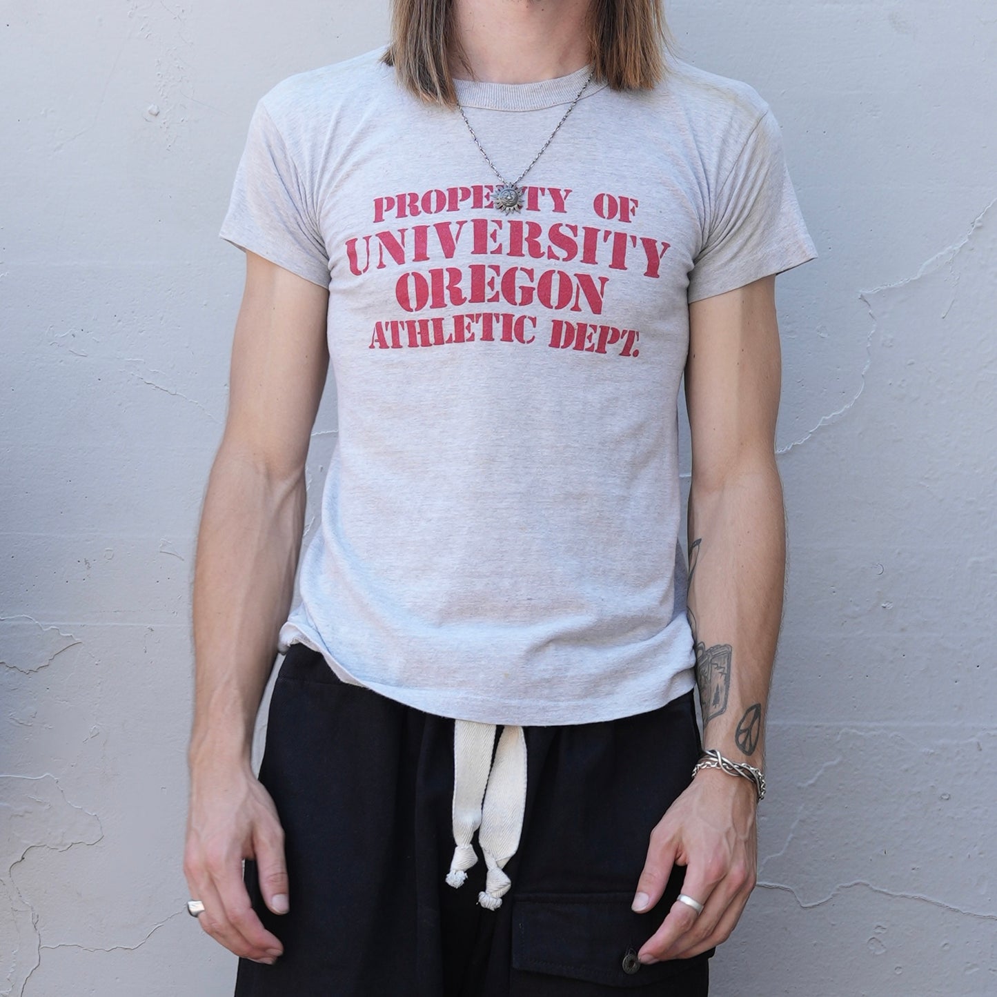 60s university of Oregon tee