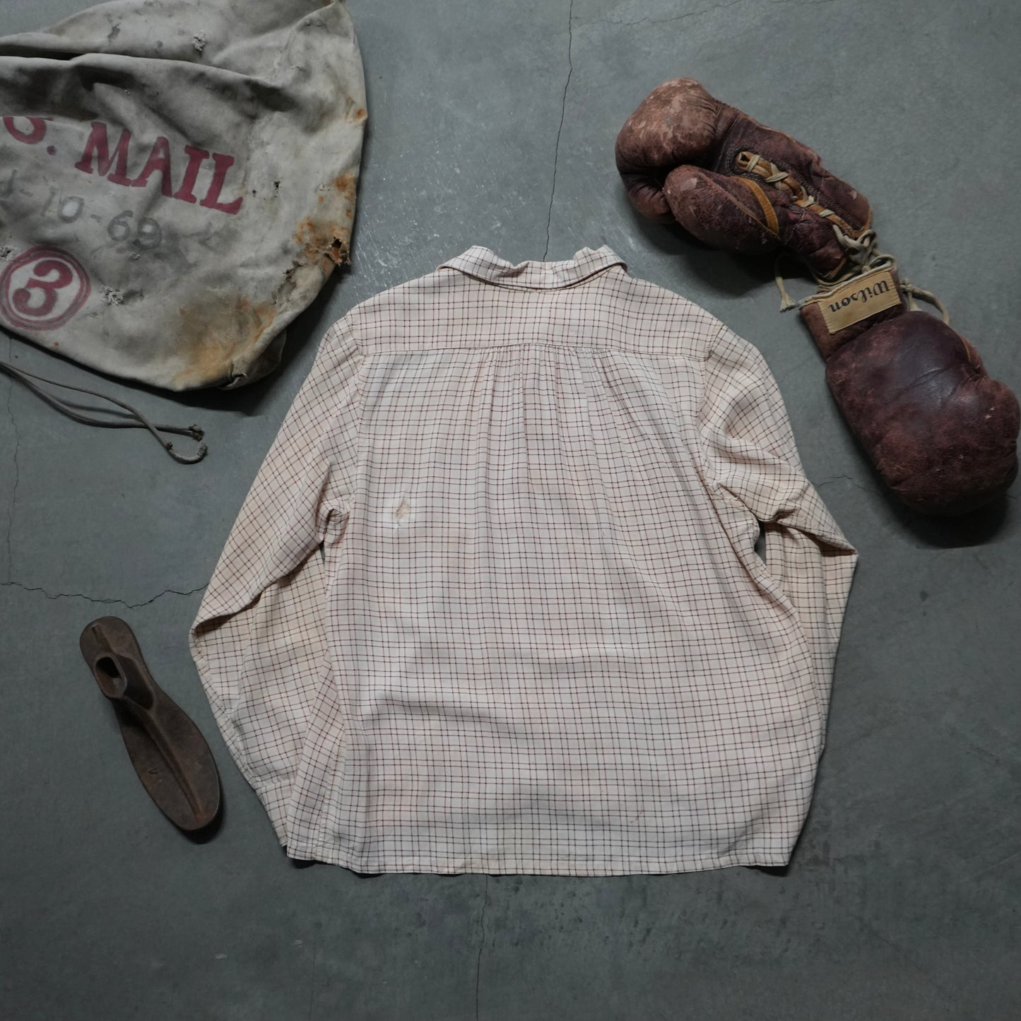 50s bvd rayon shirt
