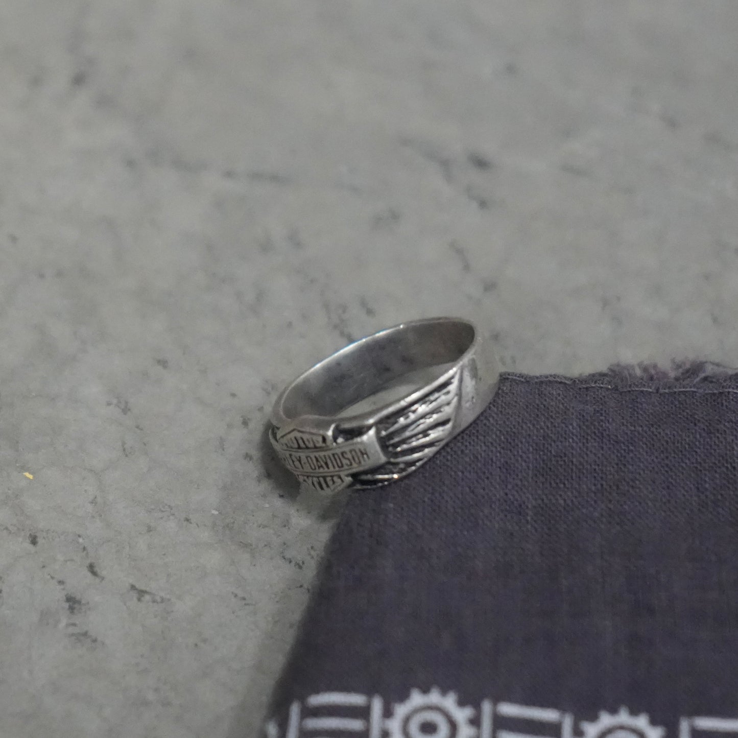 Harley .925 silver ring
