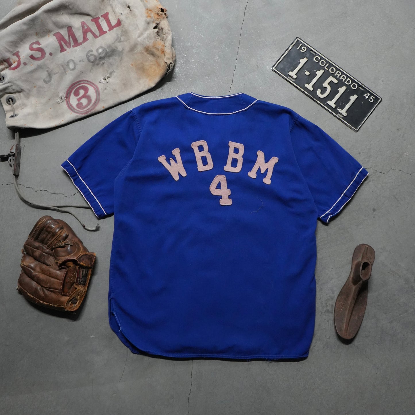 40s cotton baseball jersey