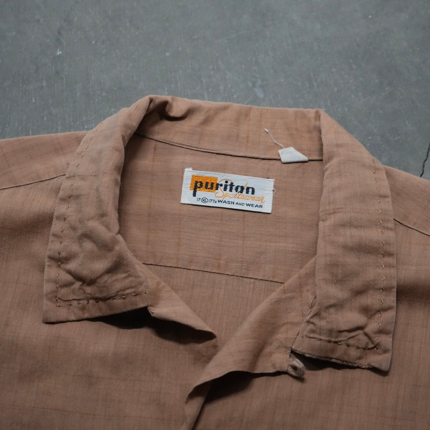 60s cotton button up