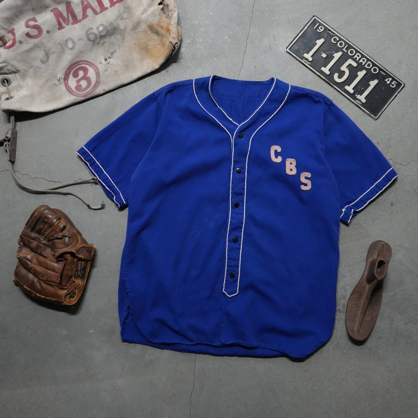 40s cotton baseball jersey