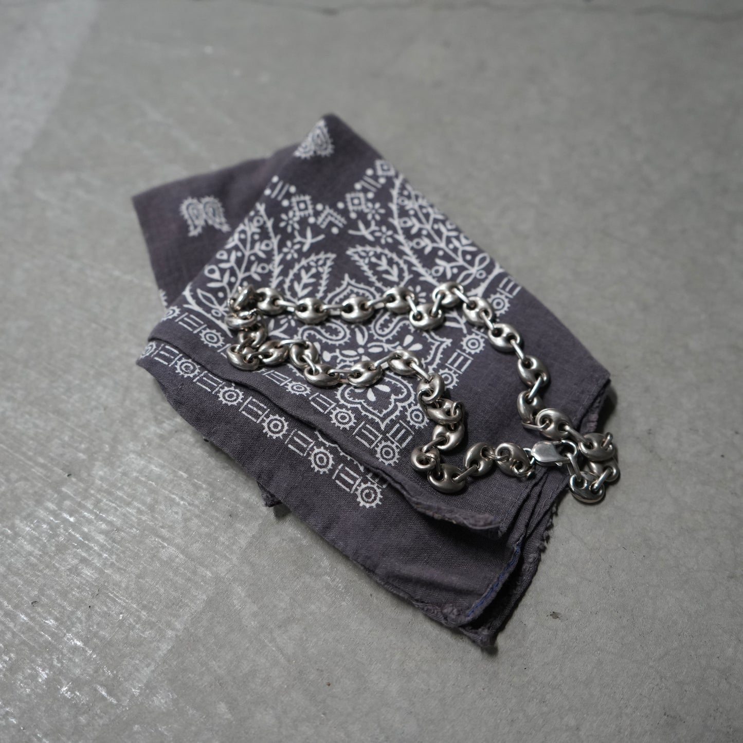 Anchor chain .925 silver necklace