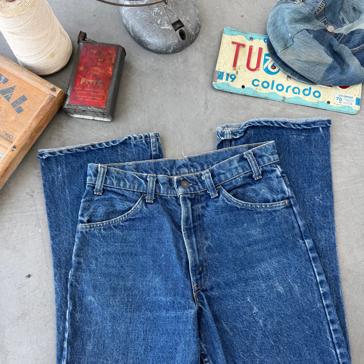 70s levi’s 646 jeans
