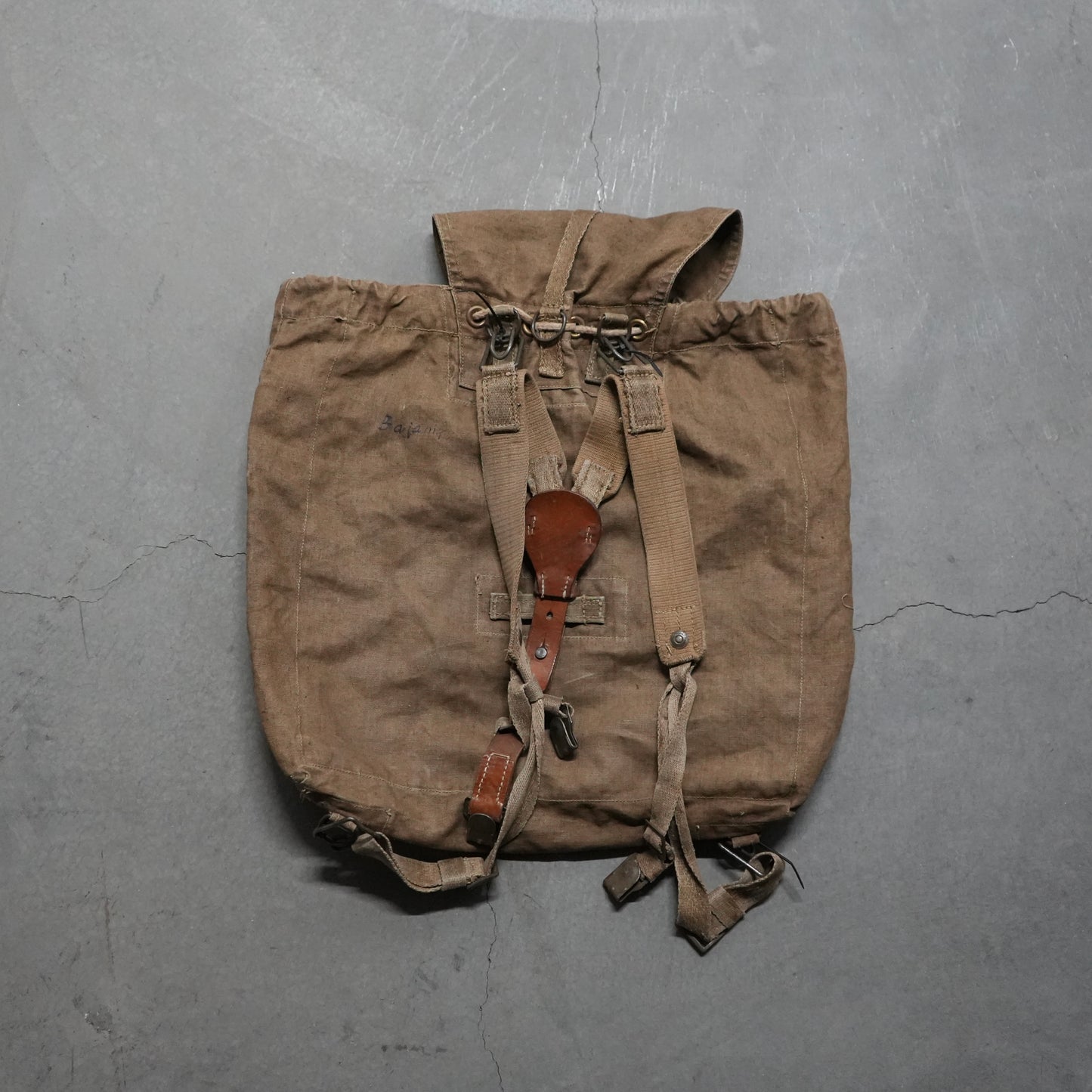 60s euro military backpack