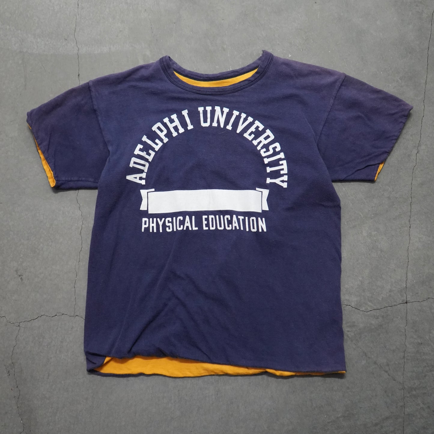 60s reversible physical education tee