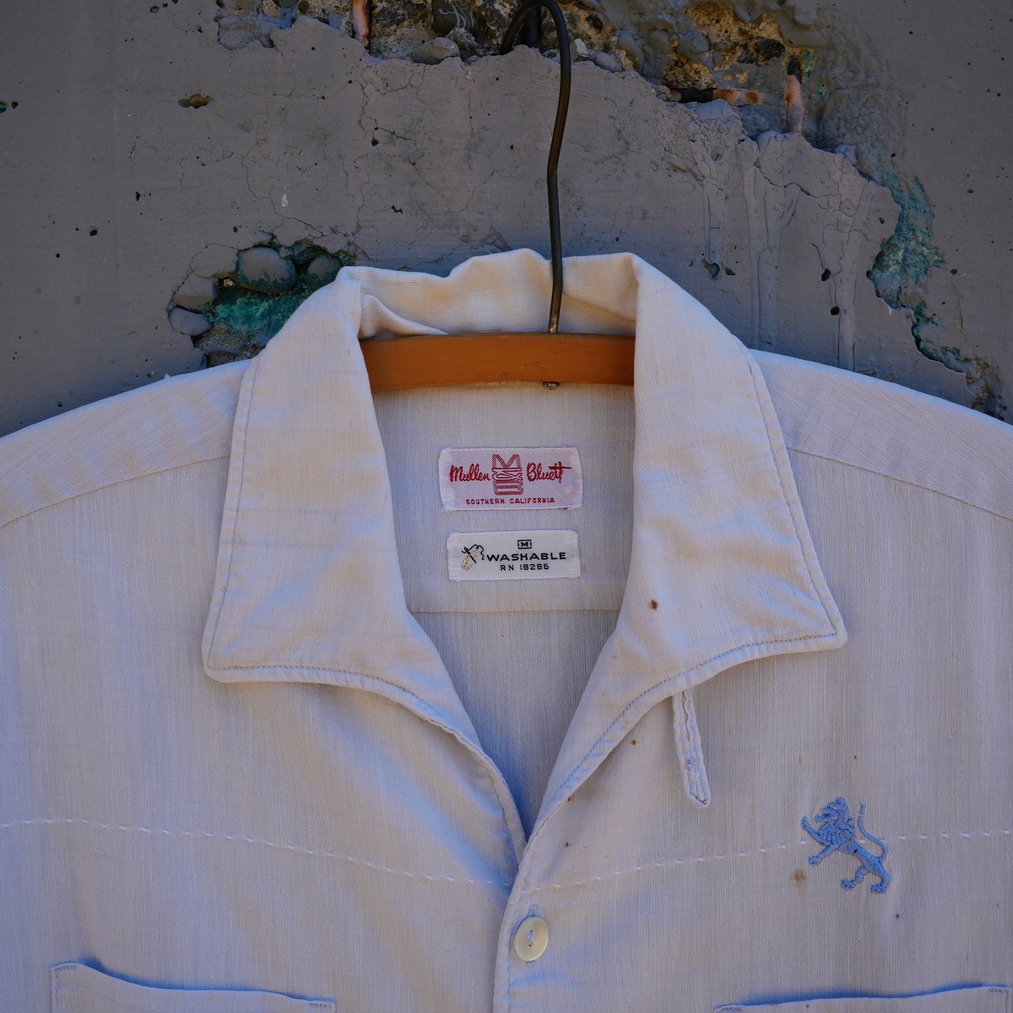50s cotton button up